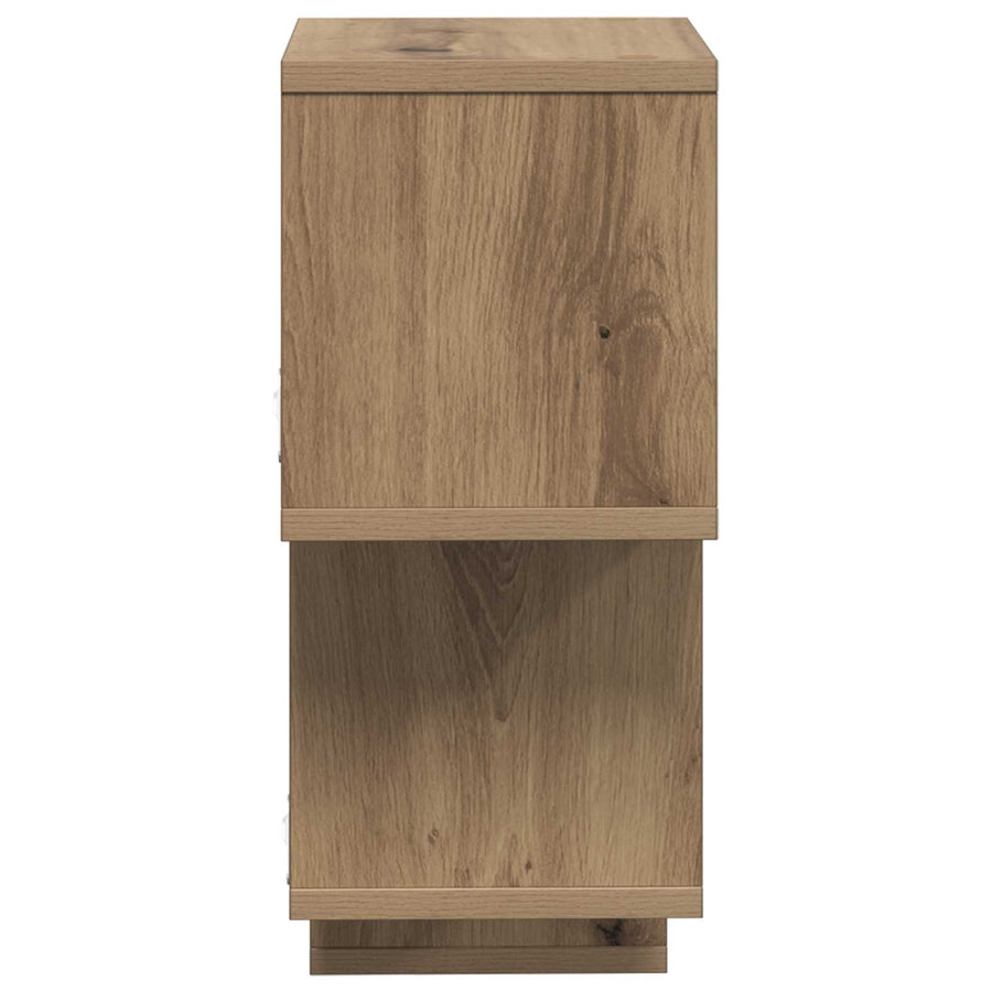 Drijvende plank Muurmontage Bruin 87 x 20 x 55 cm Bewerkt hout
