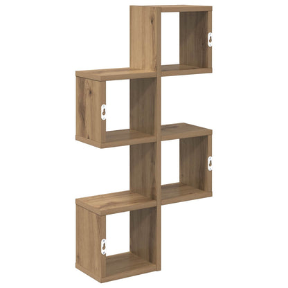 Wandplank Artisanaal eiken 39 x 15 x 76 cm