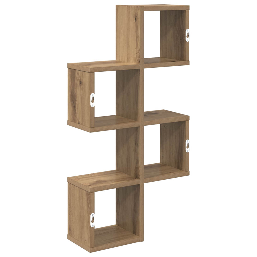 Wandplank Artisanaal eiken 39 x 15 x 76 cm