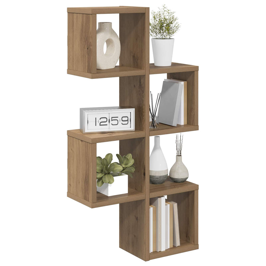 Wandplank Artisanaal eiken 39 x 15 x 76 cm