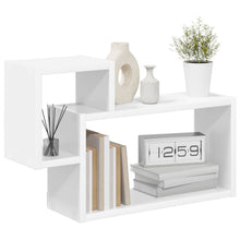 Wandplank Muurmontage Wit 55 x 15 x 35 cm Bewerkt hout