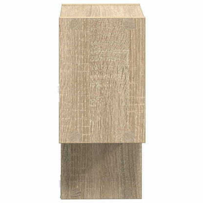 Wandplank Muurmontage Bruin 55 x 15 x 35 cm Bewerkt hout