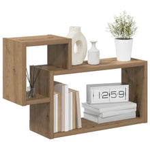 Wandplank Muurmontage Bruin 55 x 15 x 35 cm Bewerkt hout