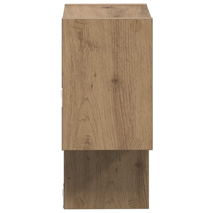 Wandplank Muurmontage Bruin 55 x 15 x 35 cm Bewerkt hout