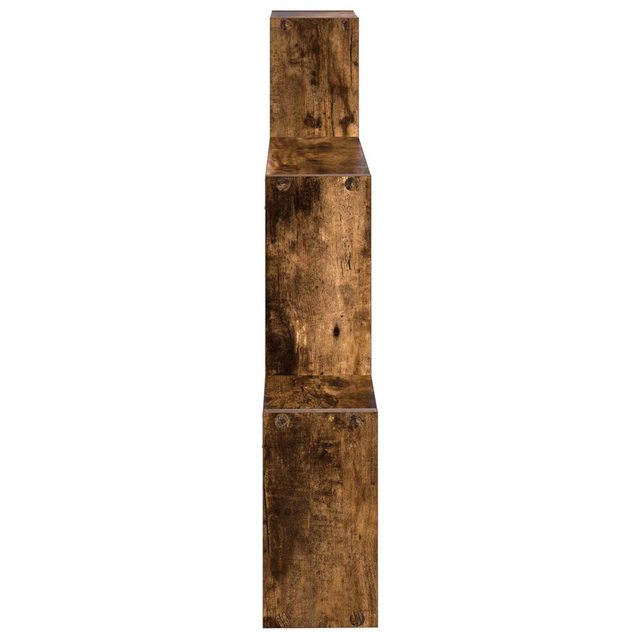 Wandplank Muurmontage Bruin 91,5 x 15 x 76 cm Bewerkt hout