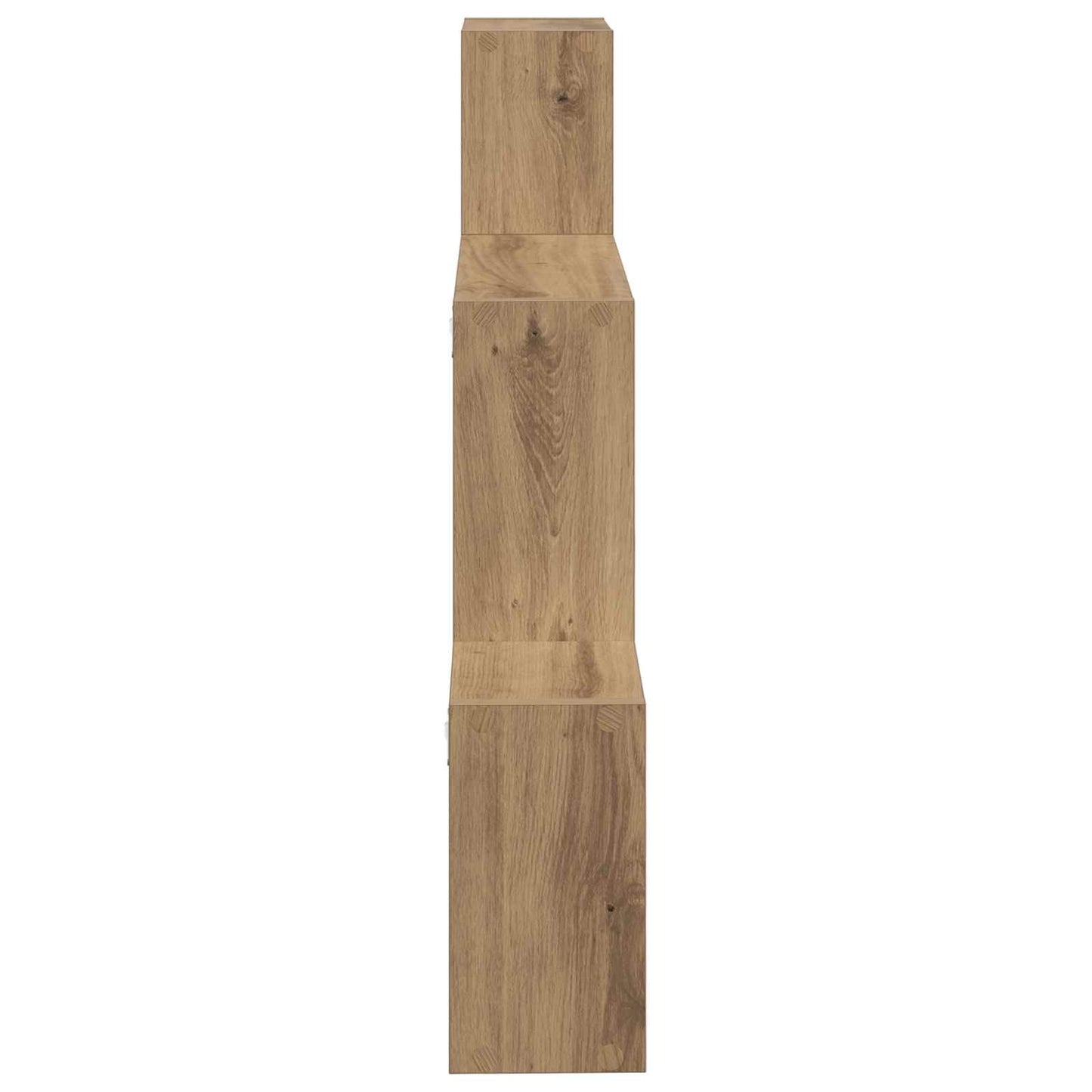 Wandplank Muurmontage Bruin 91,5 x 15 x 76 cm Bewerkt hout