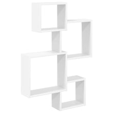 Wand Cube Planken Muurmontage Wit 64 x 13,5 x 91,5 cm