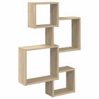 Wandplanken bruin 64x13.5x91.5 cm