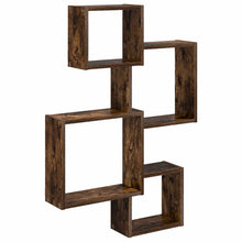 Wand Cube Planken Muurmontage Bruin 64 x 13,5 x 91,5 cm