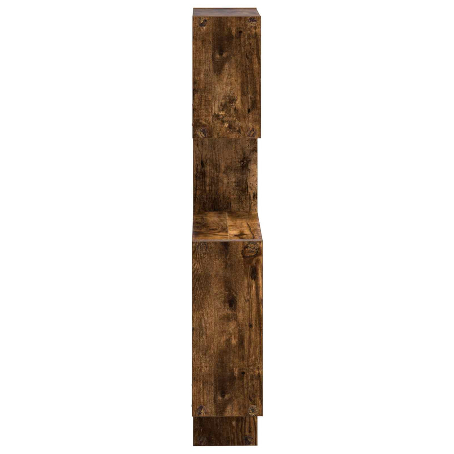 Wand Cube Planken Muurmontage Bruin 64 x 13,5 x 91,5 cm