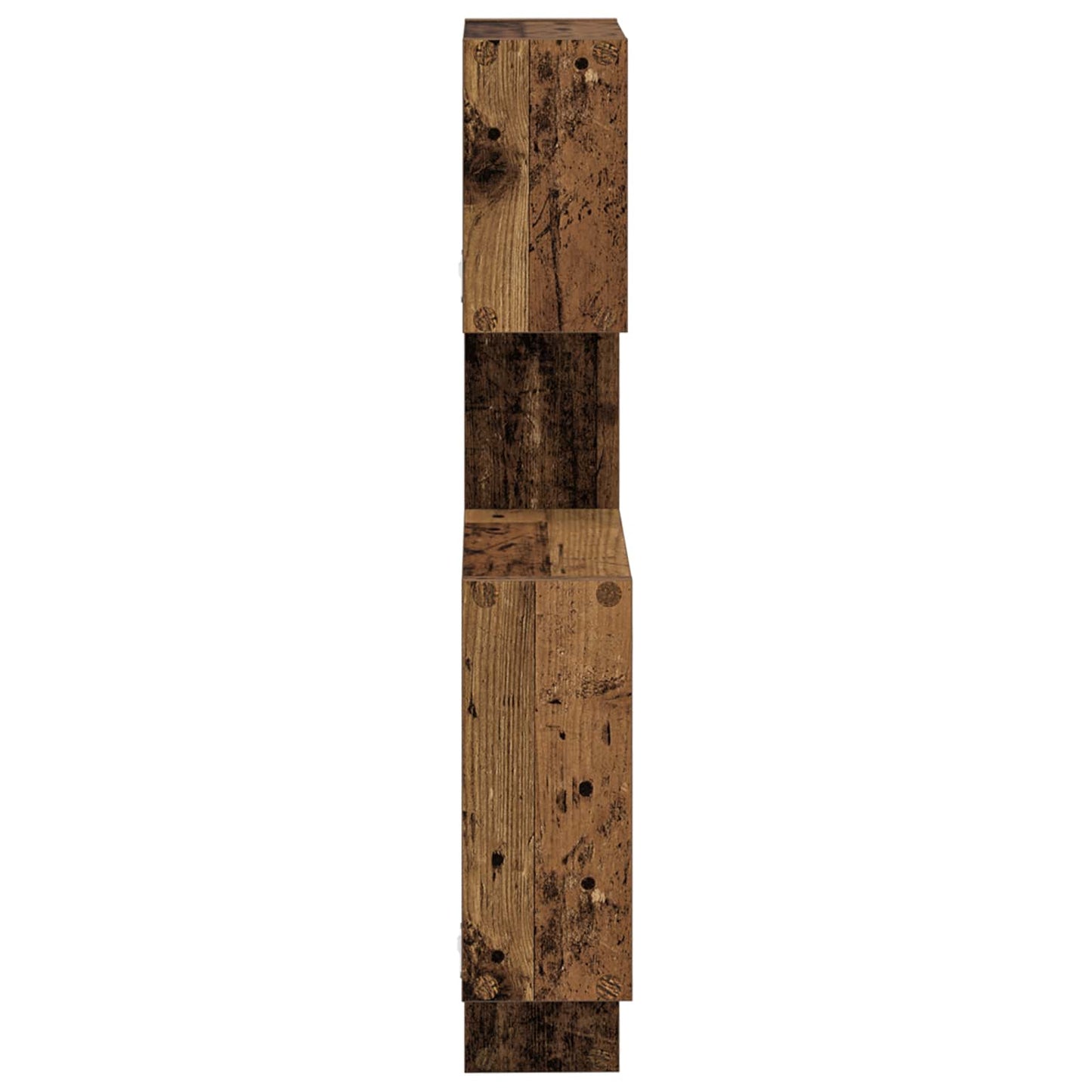 Wand Cube Planken Muurmontage Bruin 64 x 13,5 x 91,5 cm