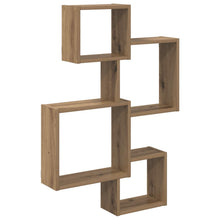 Wand Cube Planken Muurmontage Bruin 64 x 13,5 x 91,5 cm