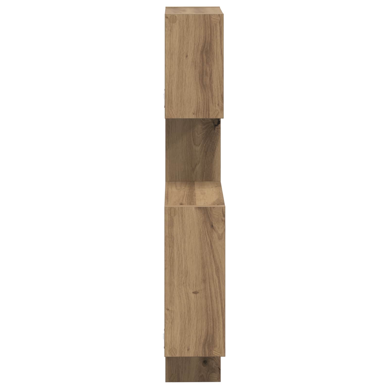Wand Cube Planken Muurmontage Bruin 64 x 13,5 x 91,5 cm