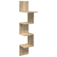 Wandplank Muurmontage Bruin 32 x 21 x 107 cm Bewerkt hout