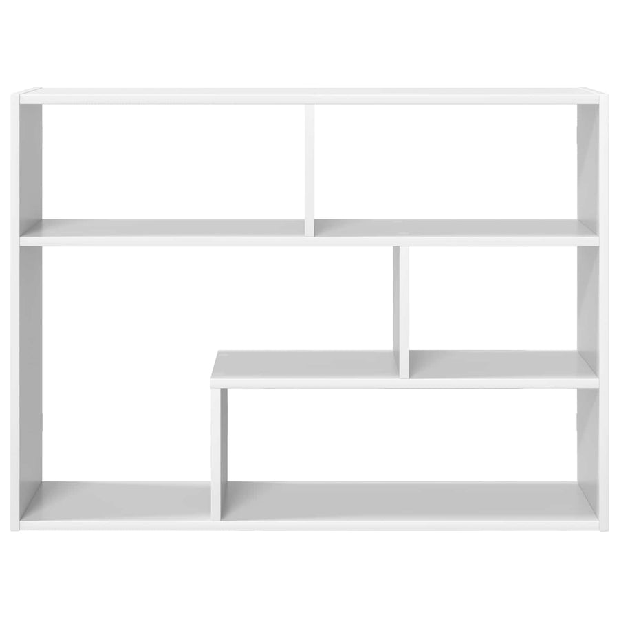Wandplank Muurmontage Wit 95 x 20 x 69,5 cm Bewerkt hout