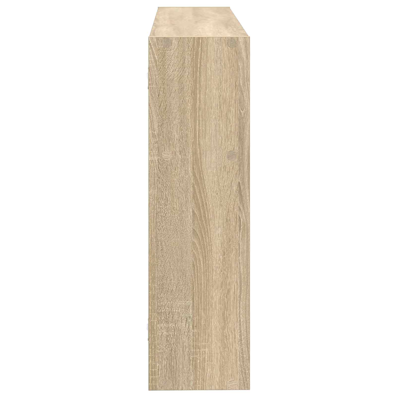 Wandplank Muurmontage Bruin 95 x 20 x 69,5 cm Bewerkt hout