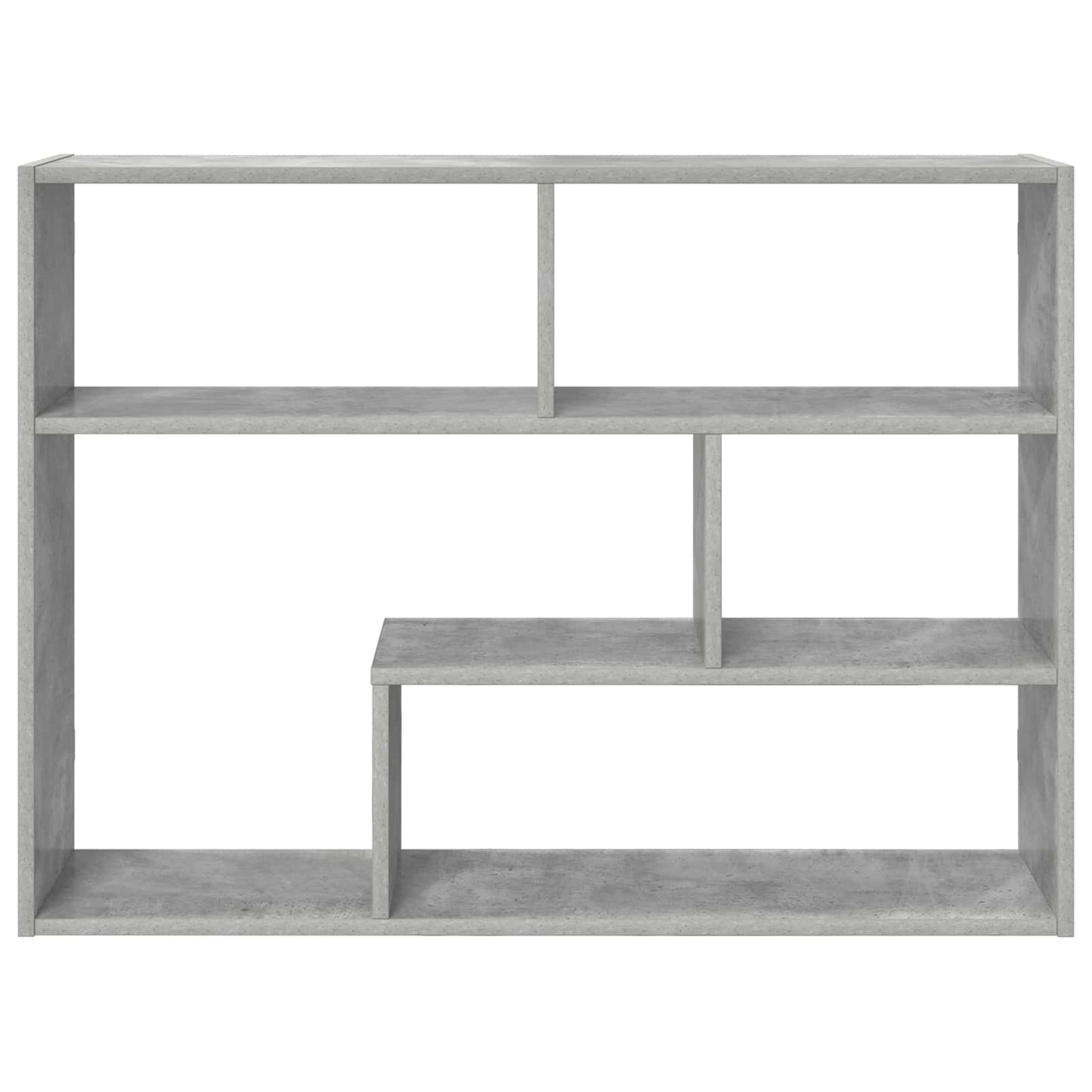 Wandplank Muurmontage Grijs 95 x 20 x 69,5 cm Bewerkt hout