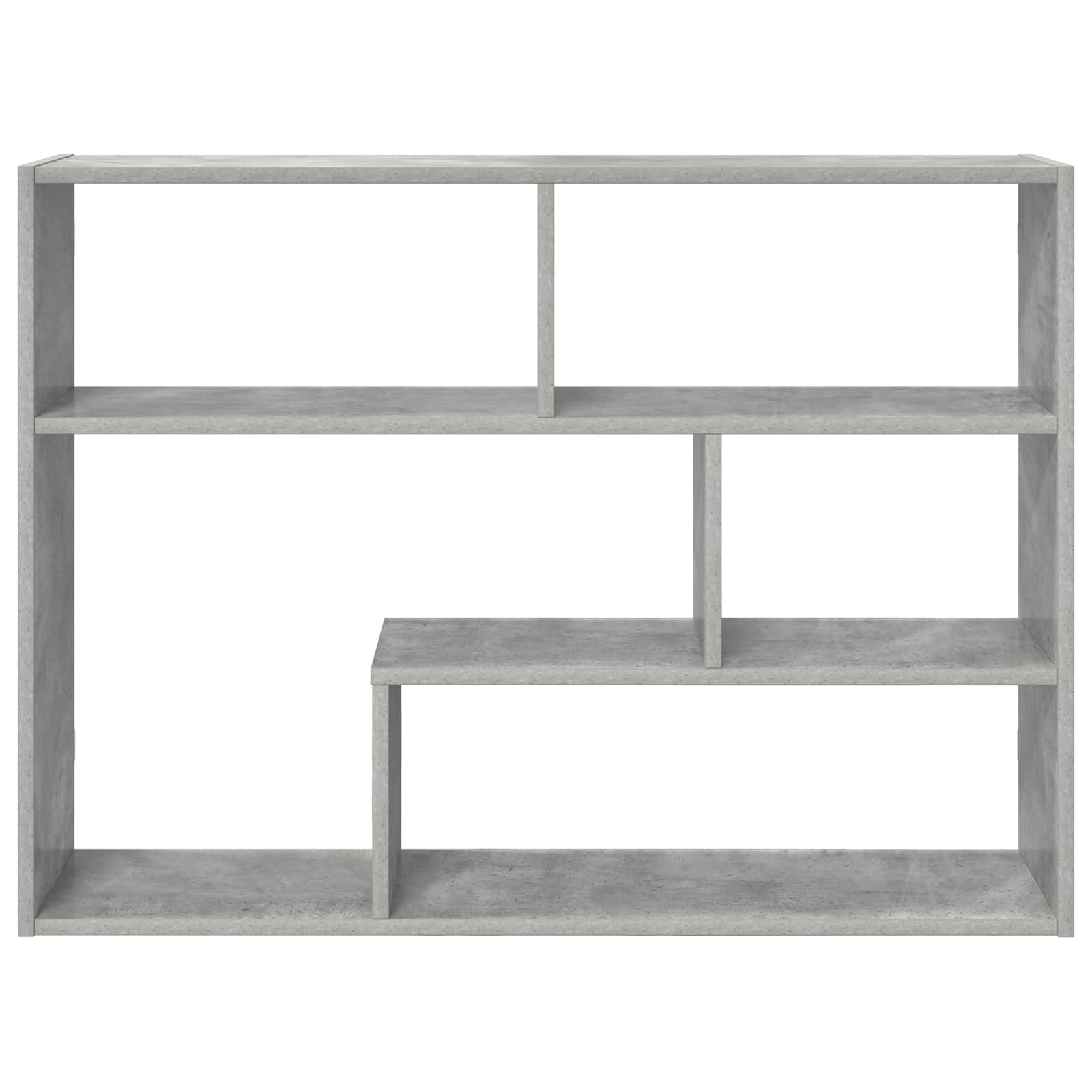 Wandplank Muurmontage Grijs 95 x 20 x 69,5 cm Bewerkt hout