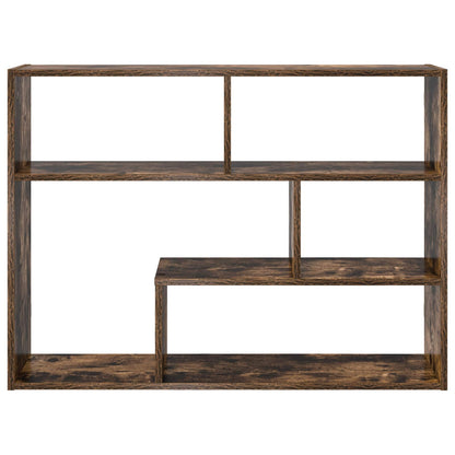 Wandplank Muurmontage Bruin 95 x 20 x 69,5 cm Bewerkt hout