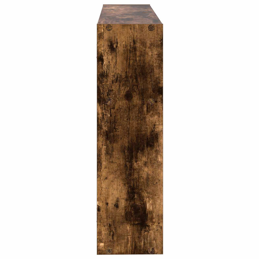 Wandplank Muurmontage Bruin 95 x 20 x 69,5 cm Bewerkt hout