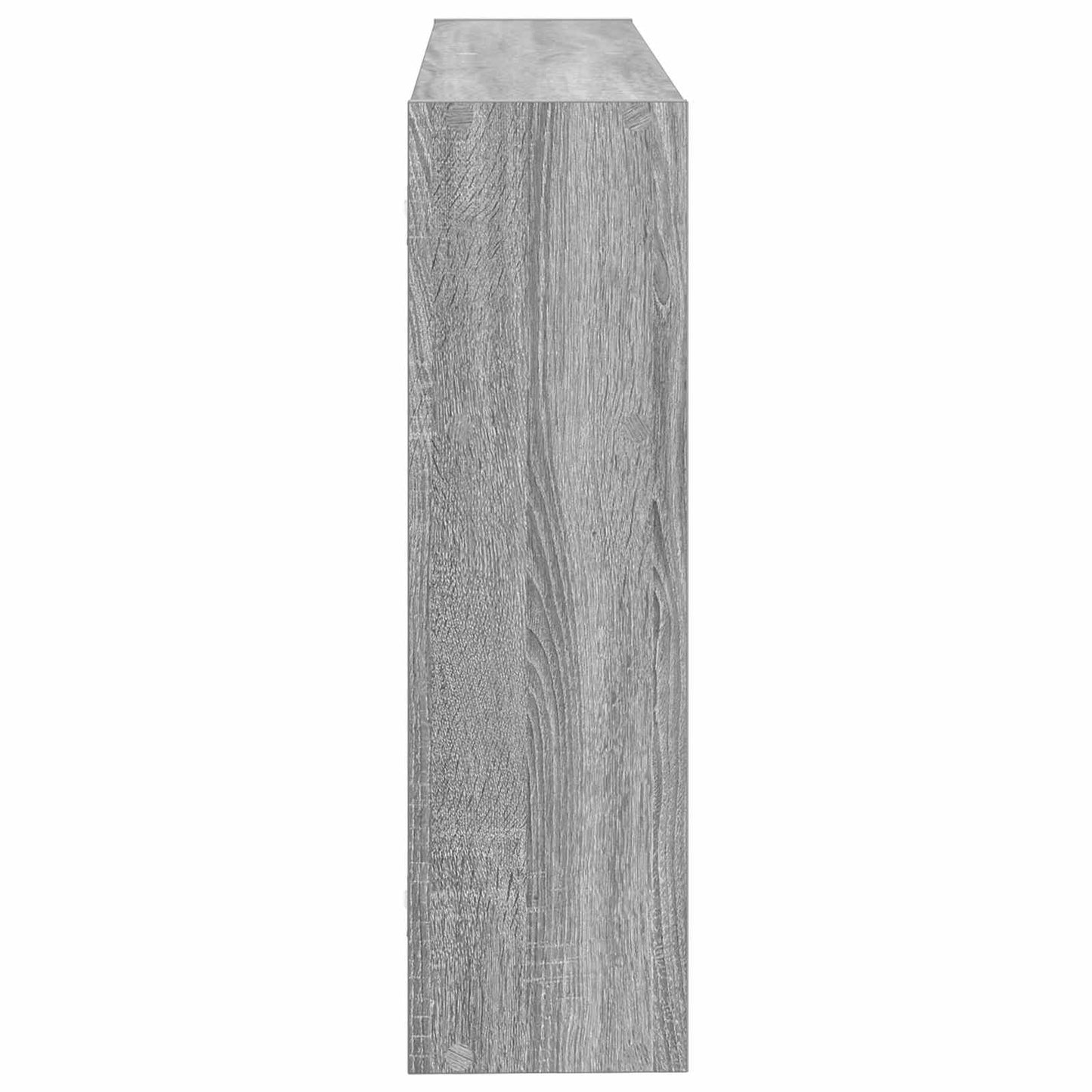 Wandplank Muurmontage Grijs 95 x 20 x 69,5 cm Bewerkt hout