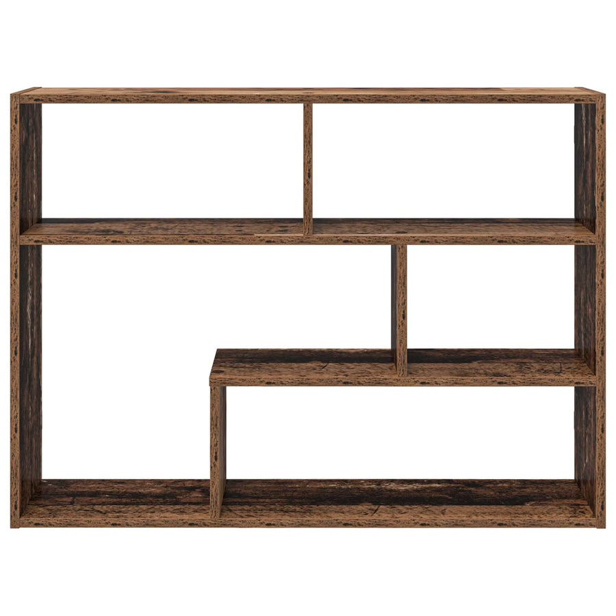 Wandplank Muurmontage Bruin 95 x 20 x 69,5 cm Bewerkt hout