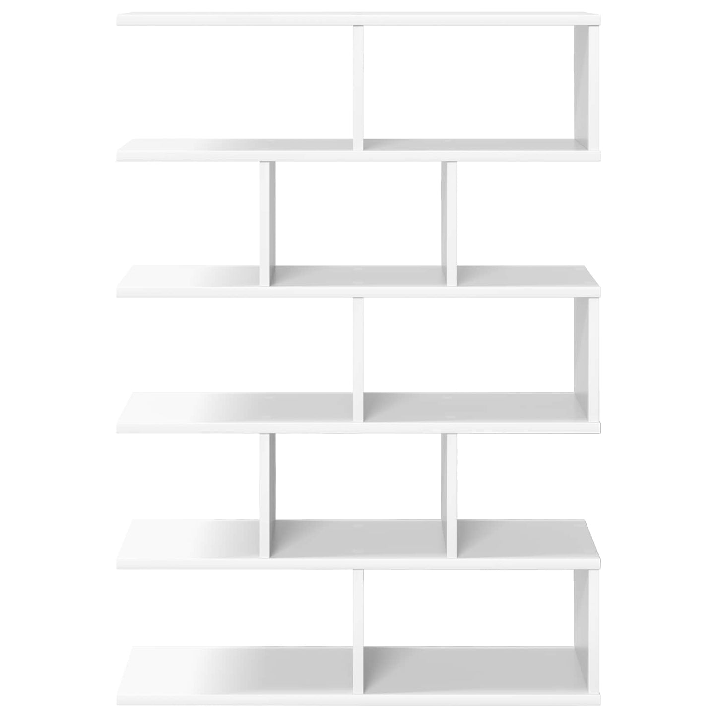 Wandplank Wit 70 x 20 x 100 cm Bewerkt hout