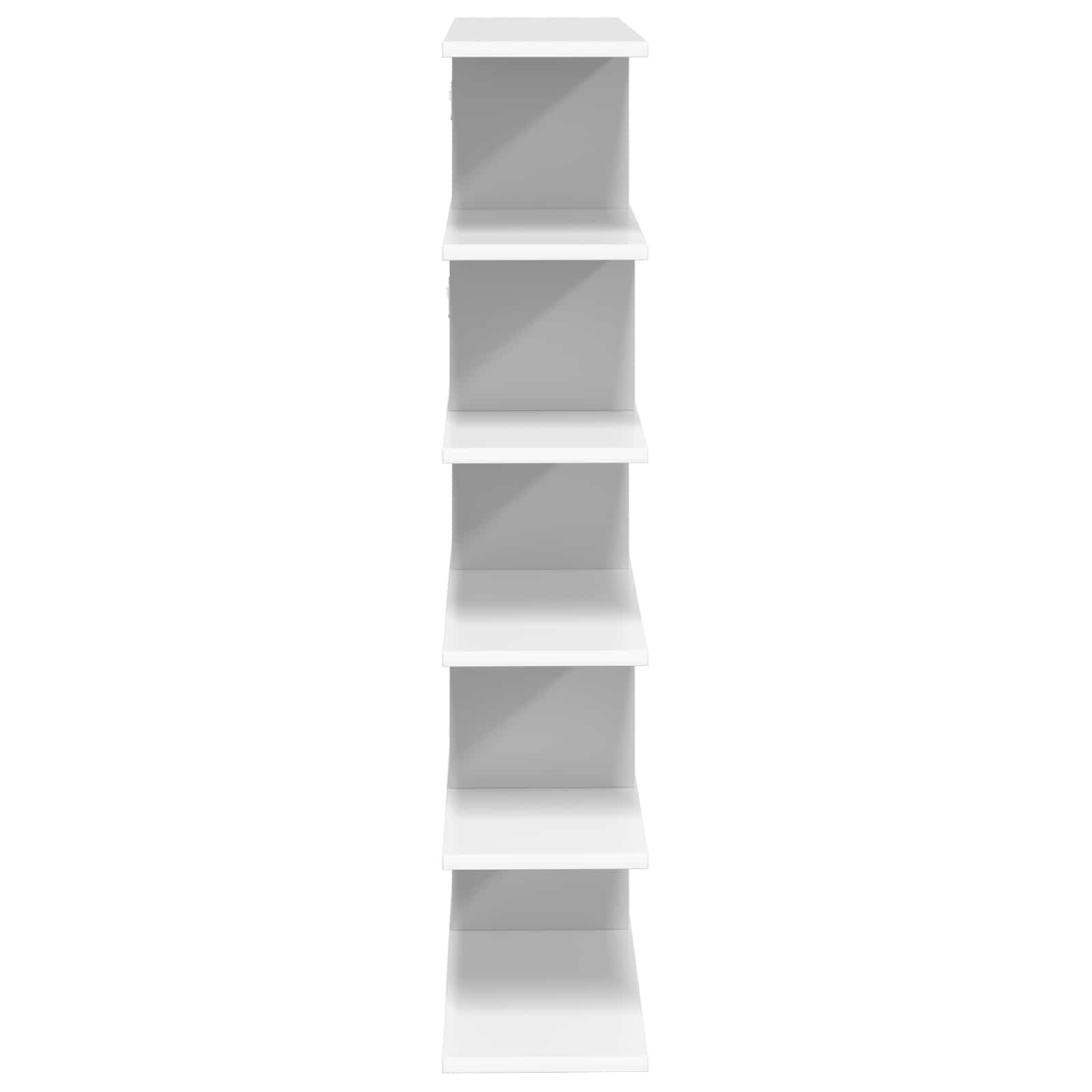 Wandplank Wit 70 x 20 x 100 cm Bewerkt hout