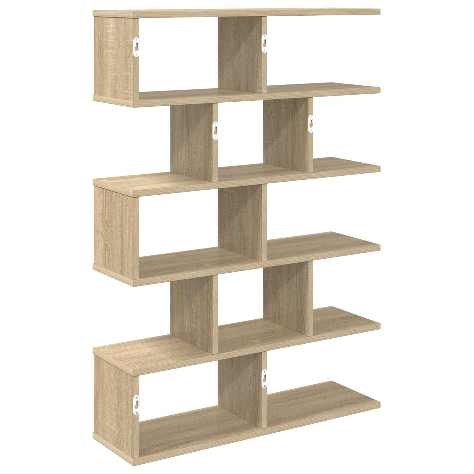 Wandplank Sonoma Eiken 70 x 20 x 100 cm Bewerkt hout