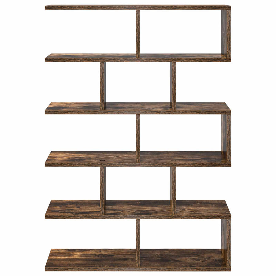 Wandplank Gerookt eiken 70 x 20 x 100 cm Bewerkt hout