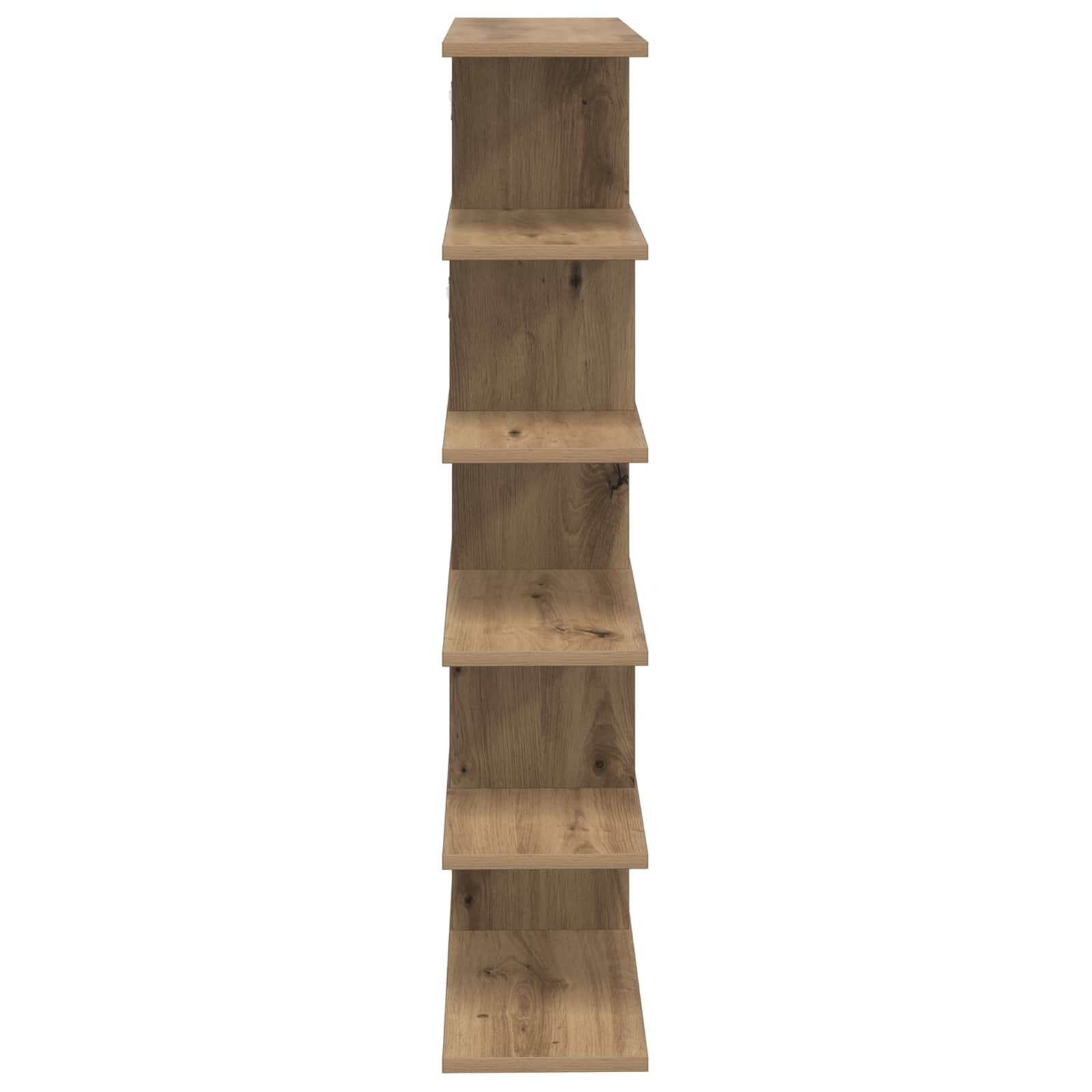 Wandplank Artisanaal eiken 70 x 20 x 100 cm Bewerkt hout