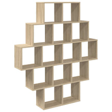 Wandplank Sonoma Eiken 120 x 20 x 136 cm Bewerkt hout