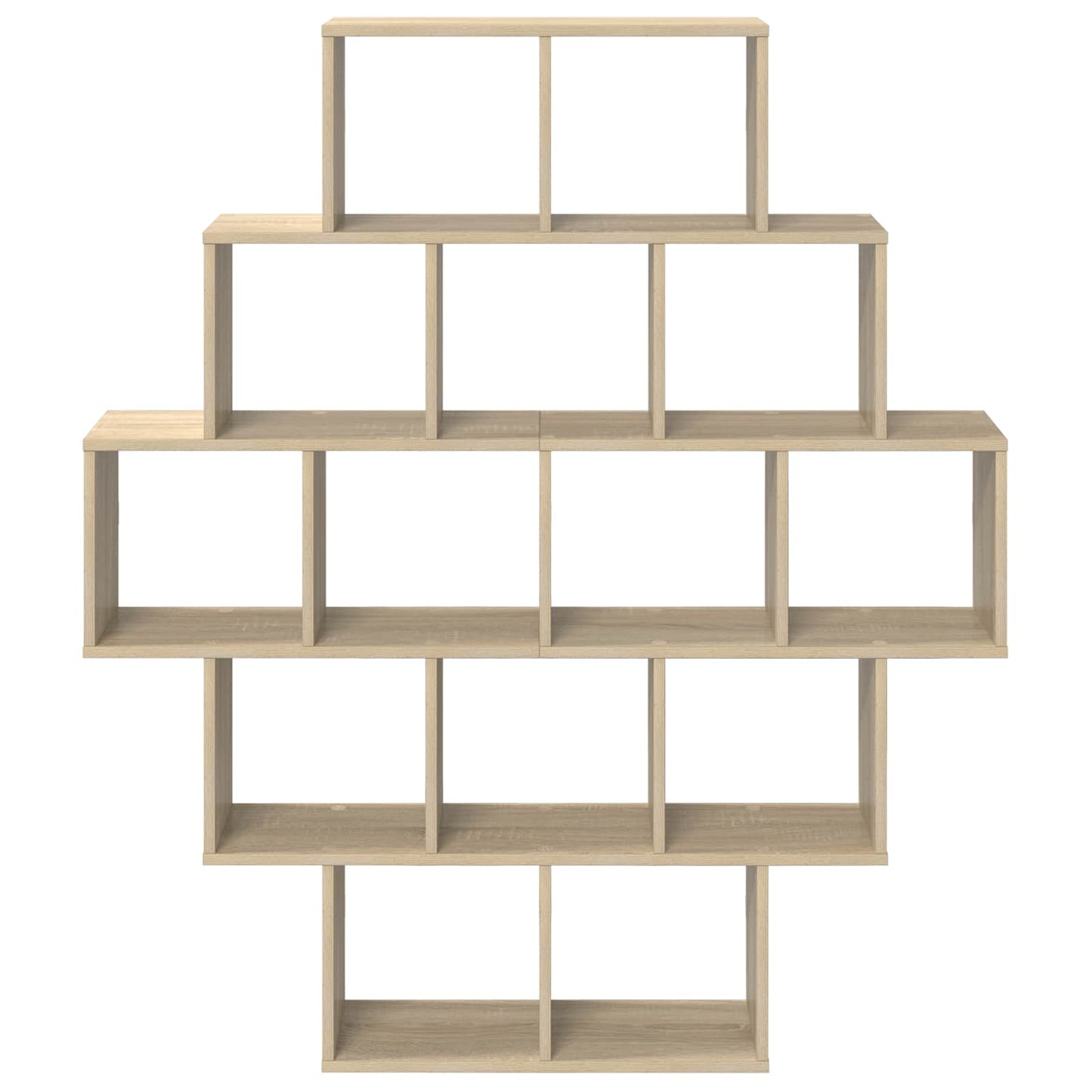 Wandplank Sonoma Eiken 120 x 20 x 136 cm Bewerkt hout