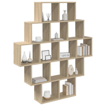 Wandplank Sonoma Eiken 120 x 20 x 136 cm Bewerkt hout