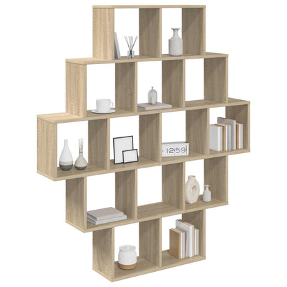 Wandplank Sonoma Eiken 120 x 20 x 136 cm Bewerkt hout
