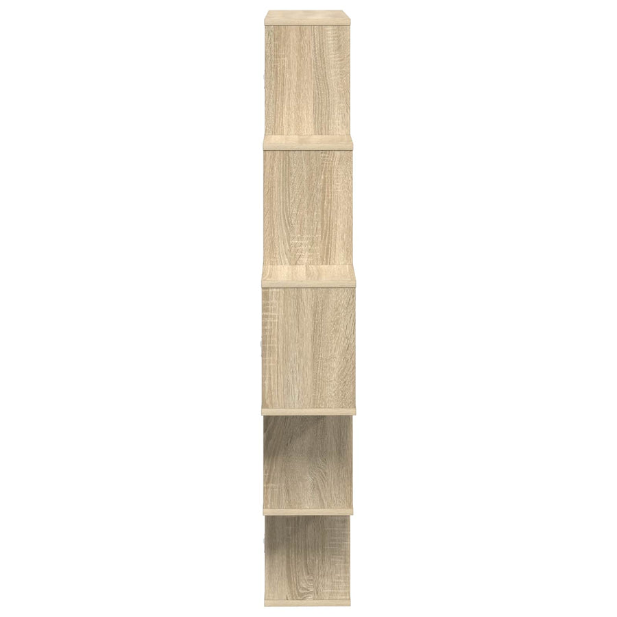 Wandplank Sonoma Eiken 120 x 20 x 136 cm Bewerkt hout