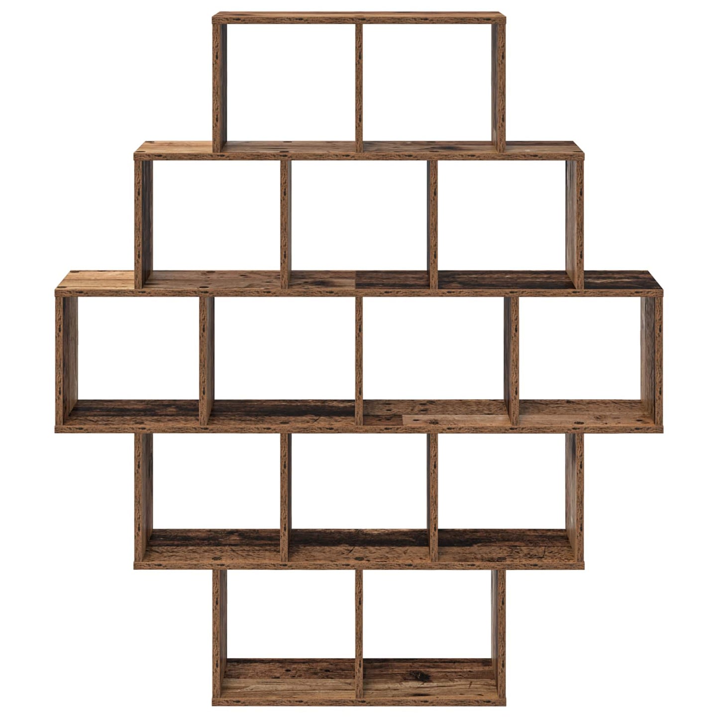 Wandplank Oud hout 120 x 20 x 136 cm Bewerkt hout