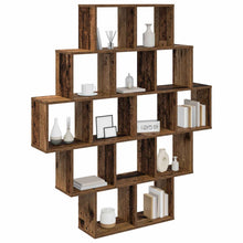 Wandplank Oud hout 120 x 20 x 136 cm Bewerkt hout