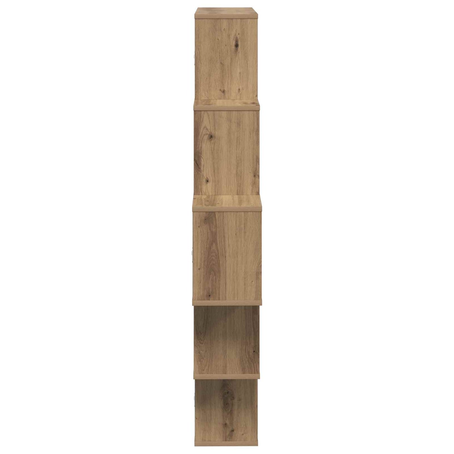 Wandplank Artisanaal eiken 120 x 20 x 136 cm Bewerkt hout