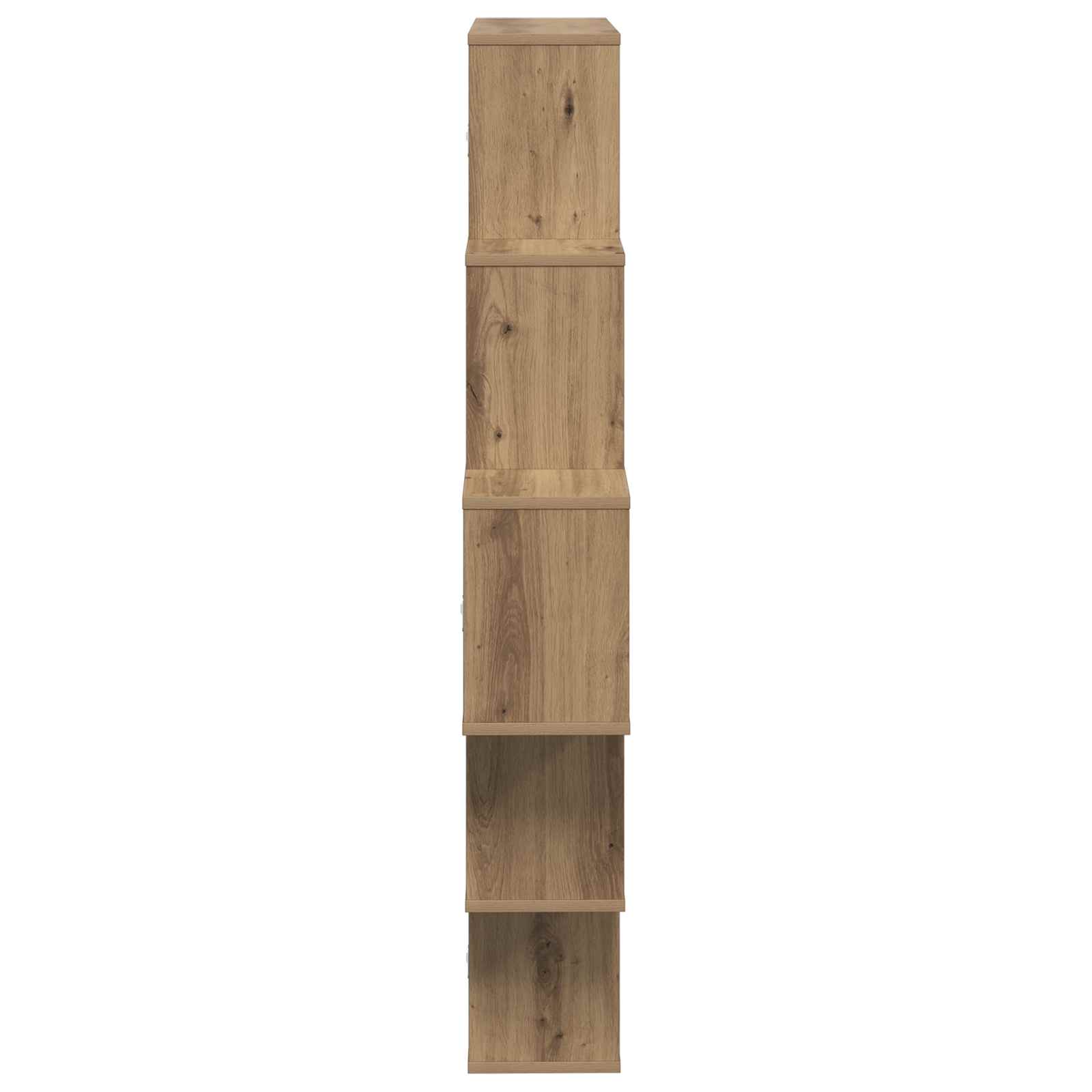 Wandplank Artisanaal eiken 120 x 20 x 136 cm Bewerkt hout