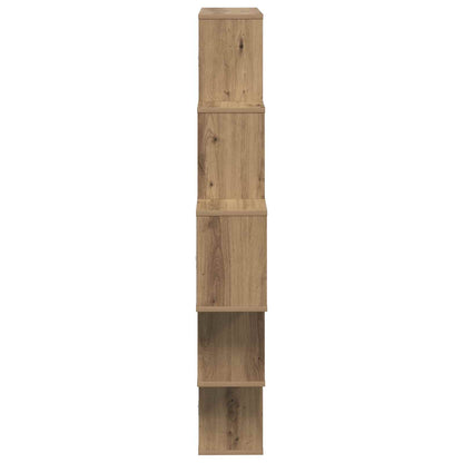 Wandplank Artisanaal eiken 120 x 20 x 136 cm Bewerkt hout