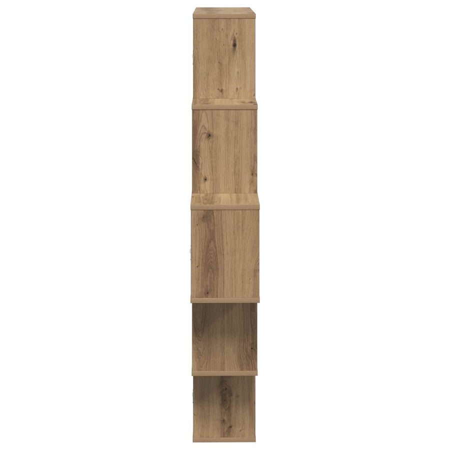 Wandplank Artisanaal eiken 120 x 20 x 136 cm Bewerkt hout