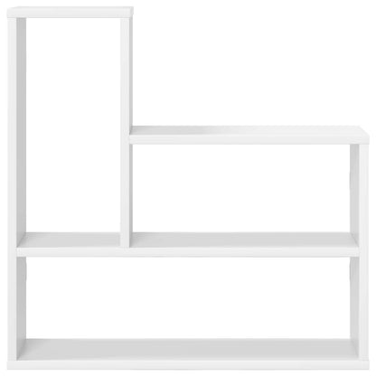 Wandplank Wit 60 x 11 x 60 cm Bewerkt hout