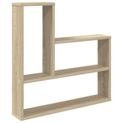 Wandplank 60x11x60 cm Sonoma eiken