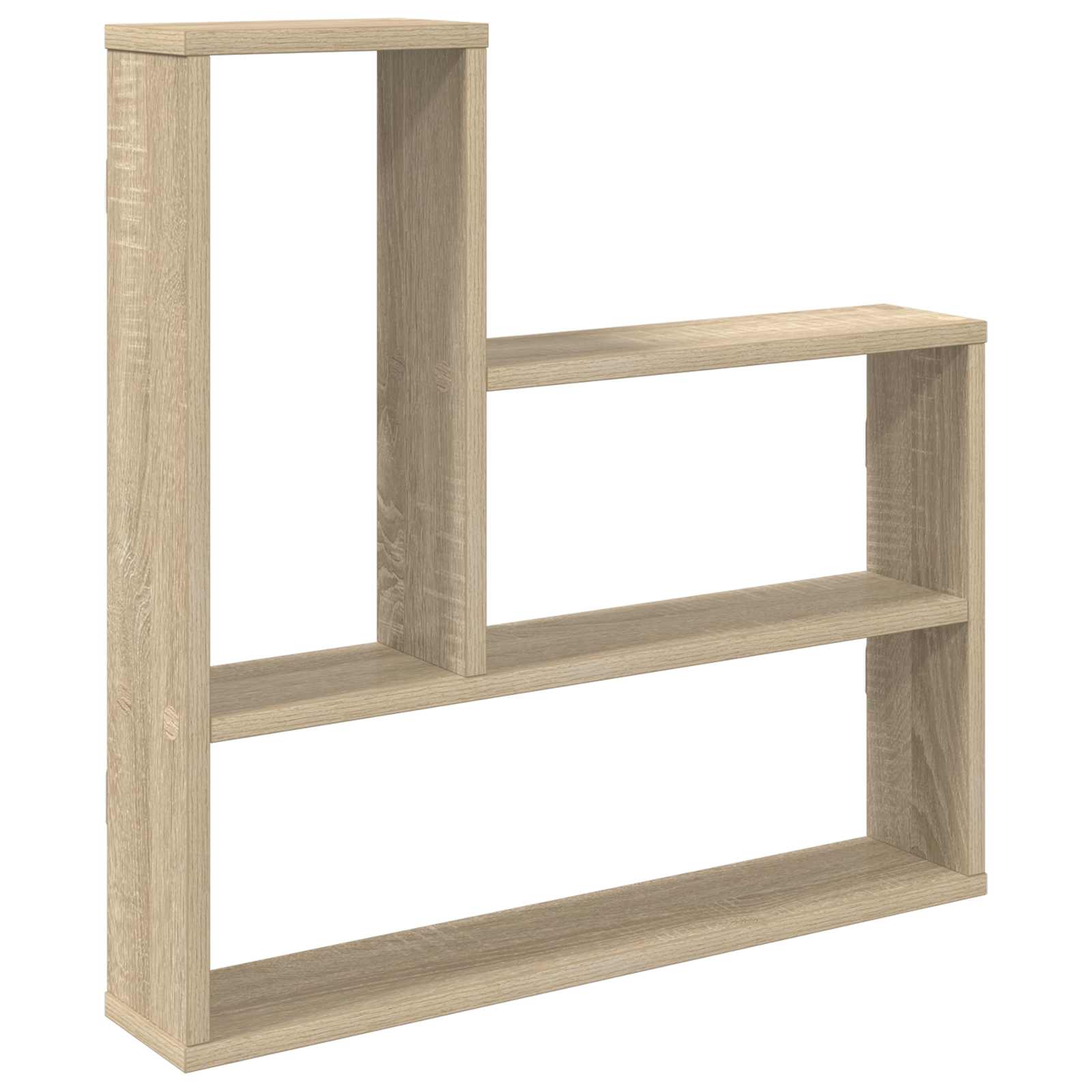 Wandplank Sonoma Eiken 60 x 11 x 60 cm Bewerkt hout