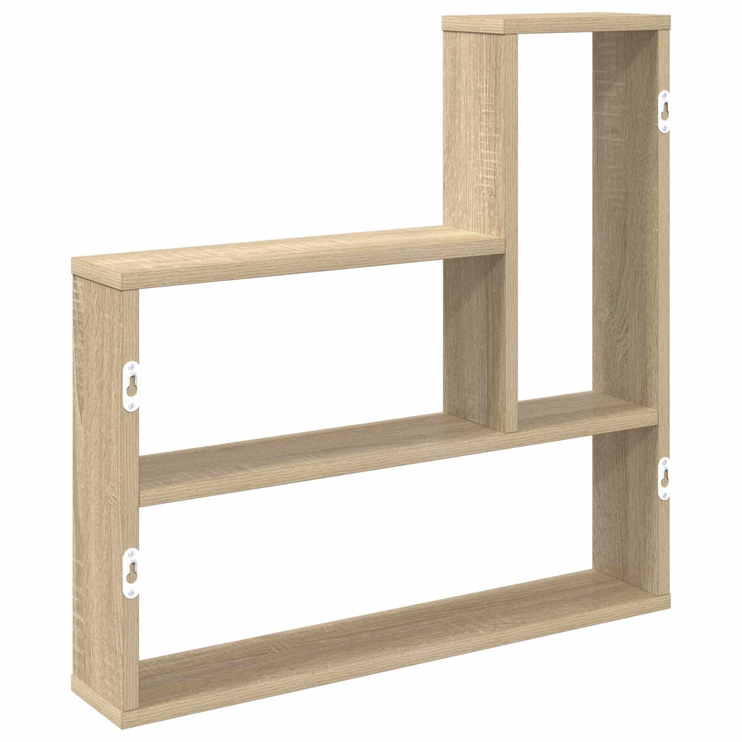 Wandplank Sonoma Eiken 60 x 11 x 60 cm Bewerkt hout