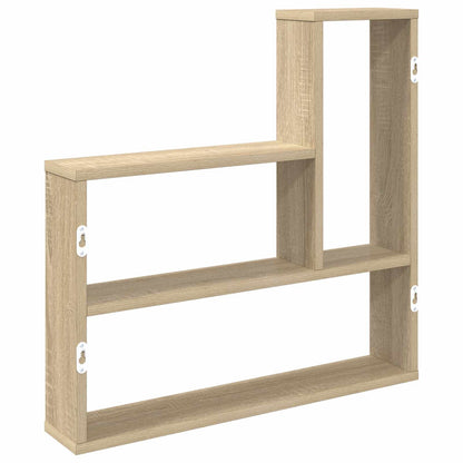 Wandplank Sonoma Eiken 60 x 11 x 60 cm Bewerkt hout