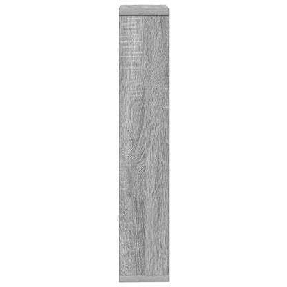 Wandplank Grijs Sonoma 60 x 11 x 60 cm Bewerkt hout
