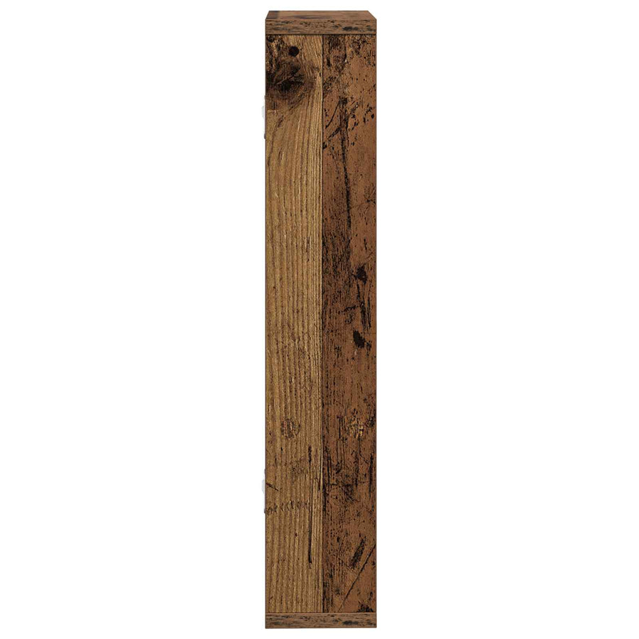 Wandplank Oud hout 60 x 11 x 60 cm Bewerkt hout
