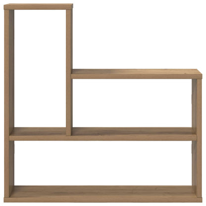 Wandplank Artisanaal eiken 60 x 11 x 60 cm Bewerkt hout